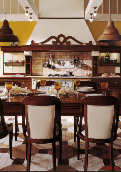 Кухня Martini Mobili s.r.l. Il canto del fuoco: Provenza